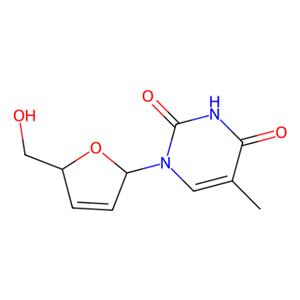 aladdin 阿拉丁 S129783 2',3'-二脱氢-3'-脱氧胸苷 3056-17-5 ≥98%