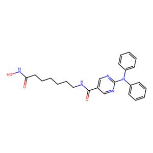 aladdin 阿拉丁 A124886 2-(二苯基氨基)-N-[7-(羟基氨基)-7-氧代庚基]-5-嘧啶甲酰胺 1316214-52-4 ≥98%