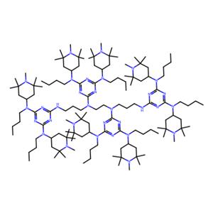 aladdin 阿拉丁 T134253 1,5,8,12-四[4,6-双(N-丁基-N-1,2,2,6,6-五甲基-4-哌啶基氨基)-1,3,5-三嗪-2-基]-1,5,8,12-四氮杂十二烷 106990-43-6