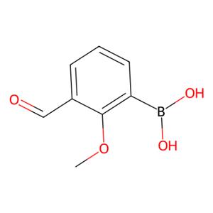 aladdin 阿拉丁 F138889 3-甲酰基-2-甲氧基苯硼酸 (含不同量的酸酐) 480424-49-5 ≥98%