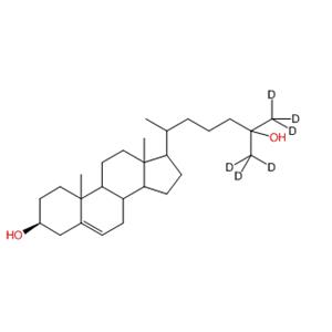 膽固醇-5-烯-3β,25-二醇-d6,cholest-5-ene-3β,25-diol-d6