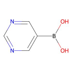 aladdin 阿拉丁 P102586 嘧啶-5-硼酸(含不同量的酸酐) 109299-78-7 95%