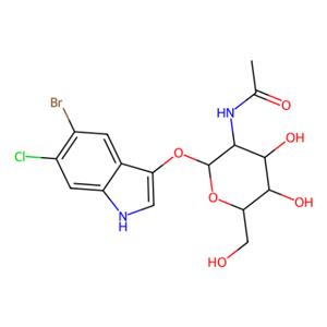 aladdin 阿拉丁 B111878 5-溴-6-氯-3-吲哚-N-乙酰-β-D-氨基葡萄糖苷 5609-91-6 98%