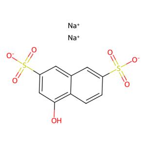 aladdin 阿拉丁 N134350 1-萘酚-3,6-二磺酸二钠 水合物 20349-39-7 50%