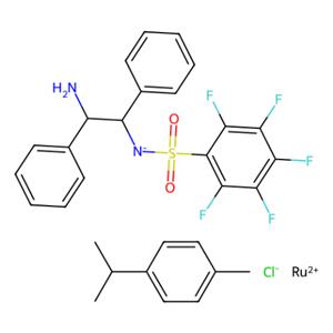 [(S,S)-N-(2-氨基-1,2-二苯乙基)五氟苯磺酰胺]氯化(对伞花烃)钌(II),[(S,S)-N-(2-Amino-1,2-diphenylethyl)pentafluorobenzenesulfonamide]chloro(p-cymene)ruthenium(II)