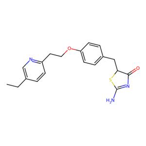 aladdin 阿拉丁 A151166 2-氨基-5-[4-[2-(5-乙基-2-吡啶基)乙氧基]苯甲基]噻唑-4(5H)-酮 105355-26-8 >98.0%(HPLC)(T)