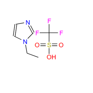 1-乙基咪唑三氟甲烷磺酸盐；501693-46-5
