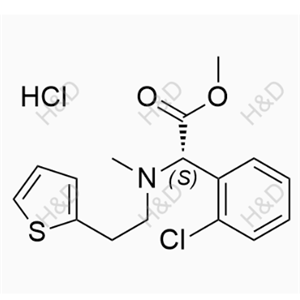 氯吡格雷N-甲基杂质(盐酸盐),S-Clopidogrel N-Methyl Impurity(Hydrochloride)