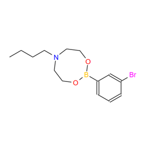 3-溴苯基硼酸-N-丁基二乙醇酯,6-Butyl-2-(3-bromophenyl)-1,3,6,2-dioxazaborocane