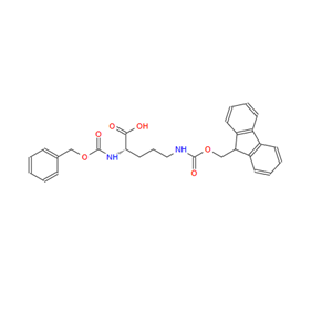 201048-68-2；N-苄氧羰基-N'-芴甲氧羰基-L-鸟氨酸；Z-ORN(FMOC)-OH