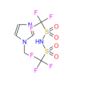 1-乙基咪唑双(三氟甲磺酰基)亚胺；353239-10-8
