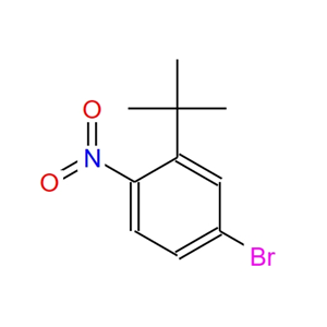 4-溴-2-叔丁基-1-硝基苯,4-bromo-2-tert-butyl-1-nitrobenzene