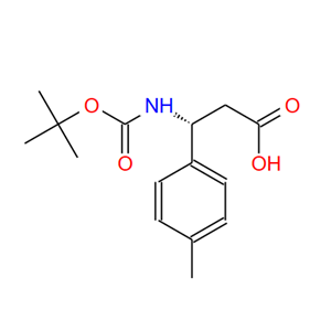 479064-97-6；Boc-(R)-4-甲基-beta-苯丙氨酸；Boc-(R)-3-Amino-3-(4-methylphenyl)propionic acid
