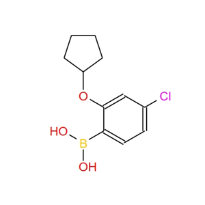 4-氯-2-(环戊氧基)苯硼酸 1256355-05-1