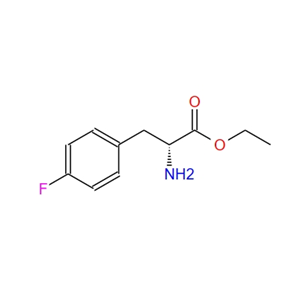 D-4-氟苯丙氨酸甲酯,4-fluoro- D-Phenylalanine ethyl ester