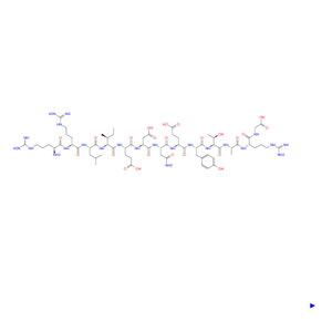 81493-98-3；酪氨酸激酶；H-ARG-ARG-LEU-ILE-GLU-ASP-ASN-GLU-TYR-THR-ALA-ARG-GLY-OH