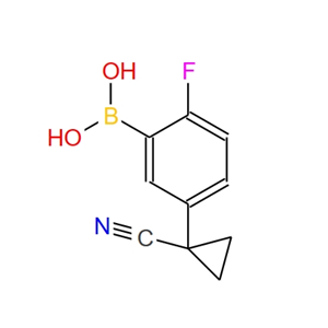 5-(1-氰基環(huán)丙基)-2-氟苯硼酸 1256345-50-2