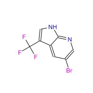 3-三氟甲基-5-溴-7-氮杂吲哚,5-broMo-3-(trifluoroMethyl)-1H-pyrrolo[2,3-b]pyridine