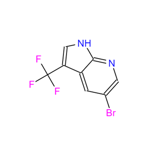 3-三氟甲基-5-溴-7-氮雜吲哚,5-broMo-3-(trifluoroMethyl)-1H-pyrrolo[2,3-b]pyridine