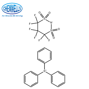 三苯基锍1,1,2,2,3,3-六氟丙烷-1,3-二磺酰亚胺盐