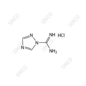 帕拉米韦杂质2盐酸盐,1H-1,2,4-TRIAZOLE-1-CARBOXAMIDINE MONOHYDROCHLORIDE