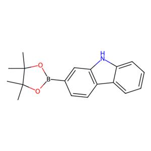 2-(4,4,5,5-四甲基-1,3,2-二氧杂环戊硼烷-2-基)-9H-咔唑,2-(4,4,5,5-Tetramethyl-1,3,2-dioxaborolan-2-yl)-9H-carbazole