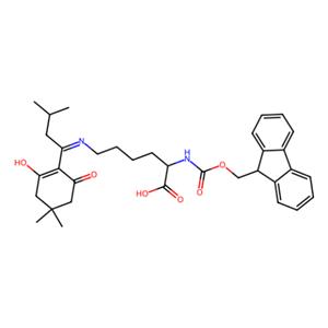 aladdin 阿拉丁 F180967 N6-[1-(4,4-二甲基-2,6-二氧代环己基亚基)-3-甲基丁基]-N2-[芴甲氧羰基]-D-赖氨酸 1272755-33-5 95%