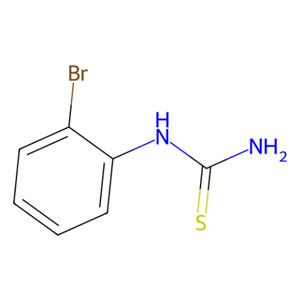 aladdin 阿拉丁 B185081 1-(2-溴苯基)-2-硫脲 5391-30-0 98%