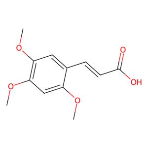 aladdin 阿拉丁 T161928 2,4,5-三甲氧基肉桂酸 24160-53-0 97%