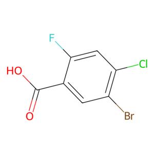 aladdin 阿拉丁 B192550 5-溴-4-氯-2-氟苯甲酸 289038-22-8 97%