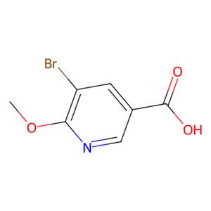 aladdin 阿拉丁 B189935 5-溴-6-甲氧基烟酸 1186194-46-6 97%