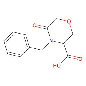aladdin 阿拉丁 R189570 (R)-4-苄基-5-氧代-3-吗啉甲酸 106973-36-8 97%