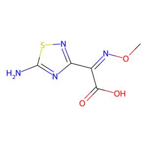 aladdin 阿拉丁 A189191 2-(5-氨基-1,2,4-噻二唑-3-基)-2-甲氧亚氨基乙酸 72217-12-0 98%