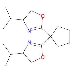 aladdin 阿拉丁 C401593 (4S,4'S)-2,2'-环戊亚基双[4,5-二氢-4-异丙基噁唑] 1379452-52-4 95%