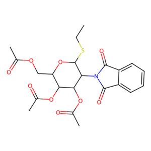 aladdin 阿拉丁 E292121 乙基 3,4,6-三-O-乙酰基-2-脱氧-2-邻苯二甲酰亚胺基-1-硫代-β-D-吡喃葡萄糖苷 99409-32-2 ≥98%