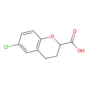 aladdin 阿拉丁 C589000 6-氯-3,4-二氢-2H-1-苯并吡喃-2-羧酸 40026-24-2 97%