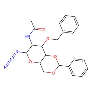 aladdin 阿拉丁 A151077 2-乙酰氨基-3-O-苄基-4,6-O-苯亚甲基-2-脱氧-β-D-吡喃葡萄糖基叠氮化物 80887-27-0 97%