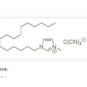 1-十六烷基-3-甲基咪唑鎓三氰基甲酰胺；1-Hexadecyl-3-methylimidazolium tricyanomethanide