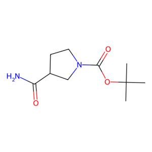aladdin 阿拉丁 C166601 1-Boc-吡咯烷-3-甲酰胺 122684-34-8 97%