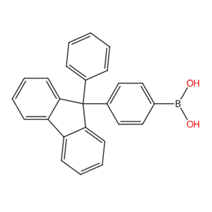 1391922-09-0；[4-(9-苯基-9H-芴-9-基)苯基]硼酸