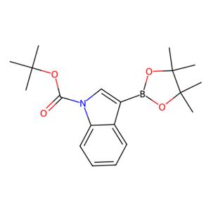 3-(4,4,5,5-四甲基-1,3,2-二氧杂硼杂环戊烷-2-基)-1H-吲哚-1-甲酸叔丁酯,tert-Butyl 3-(4,4,5,5-tetramethyl-1,3,2-dioxaborolan-2-yl)-1H-indole-1-carboxylate