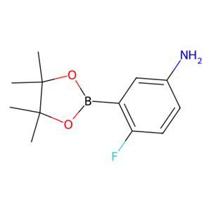 4-氟-3-(4,4,5,5-四甲基-1,3,2-二氧杂硼杂环戊烷-2-基)苯胺,4-fluoro-3-(4,4,5,5-tetramethyl-1,3,2-dioxaborolan-2-yl)aniline