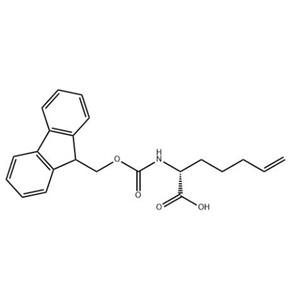 (R)-2-(((9H-芴-9-基)甲氧基)羰基)氨基)庚-6-烯酸,(R)-2-((((9H-Fluoren-9-yl)methoxy)carbonyl)amino)hept-6-enoic acid