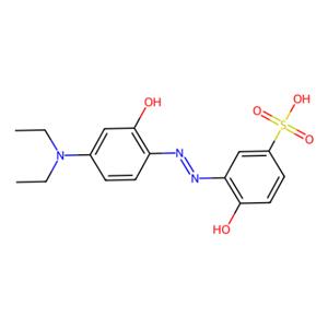 aladdin 阿拉丁 S339828 5-磺基-4'-二乙氨基-2,2'-二羟基偶氮苯 1563-01-5 ≥90%(HPLC)