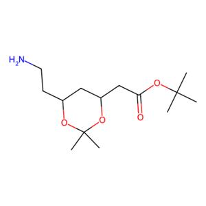 aladdin 阿拉丁 T162353 2-[(4R,6R)-6-(2-氨乙基)-2,2-二甲基-1,3-二恶烷-4-基]乙酸叔丁酯 125995-13-3 >98.0%(GC)