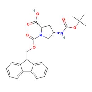 Boc-(2S,4S)-4-氨基-1-Fmoc-吡咯烷-2-羧酸,Boc-(2S,4S)-4-amino-1-Fmoc-pyrrolidine-2-carboxylic Acid