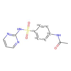aladdin 阿拉丁 N330715 N-乙酰磺胺嘧啶-13C6 127-74-2