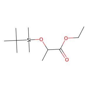 aladdin 阿拉丁 E347303 （S）-（-）-2-（叔丁基二甲基甲硅烷氧基）丙酸乙酯 106513-42-2 98%