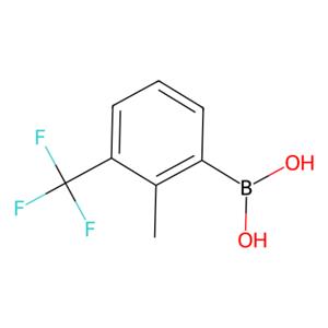 2-甲基-3-(三氟甲基)苯硼酸(含有数量不等的酸酐),2-Methyl-3-trifluoromethyl-phenylboronic acid(contains varying amounts of Anhydride)