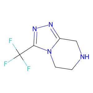 aladdin 阿拉丁 T176593 3-(三氟甲基)-5,6,7,8-四氢-[1,2,4]三唑并[4,3-a]吡嗪	 486460-21-3 97%